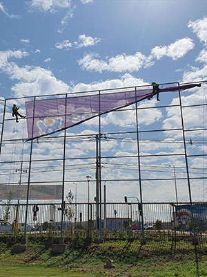 Instalación de gigantografías
